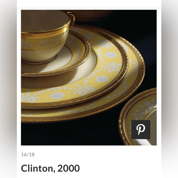 LENOX Fine Bone China Oval “Westerly” Platinum Vegetable Bowl - Picture 14 of 16